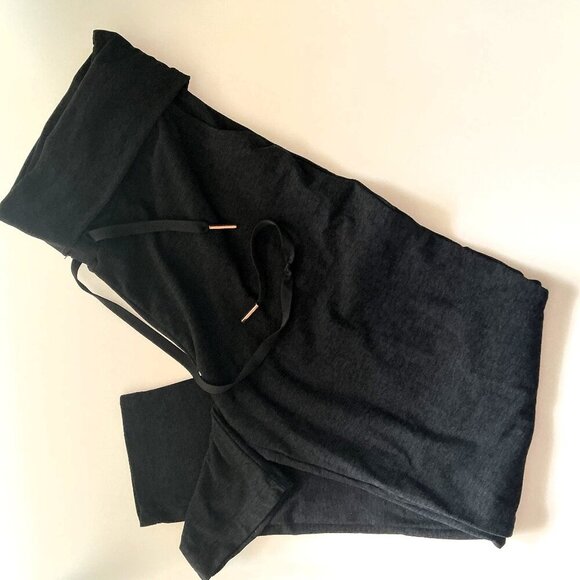 BEYOND YOGA FOLD OVER WAIST LEGGINGS LOUNGEWEAR ACTIVEWEAR YOGA PANTS GUC - Picture 3 of 16